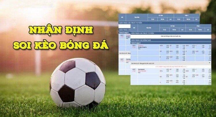 Nhận định về tỷ lệ kèo bóng đá trước khi đặt cược